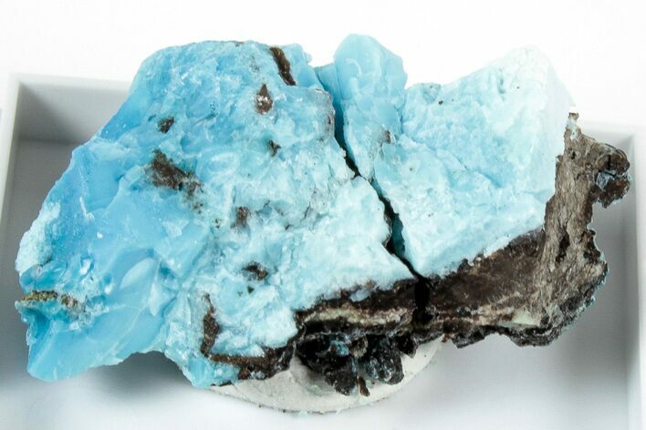 Vibrant Blue Botryoidal Gearksutite and Cupro-Allophane - China #317072